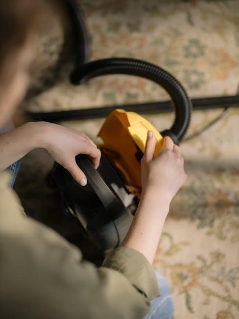 hoover steamvac instruction manual